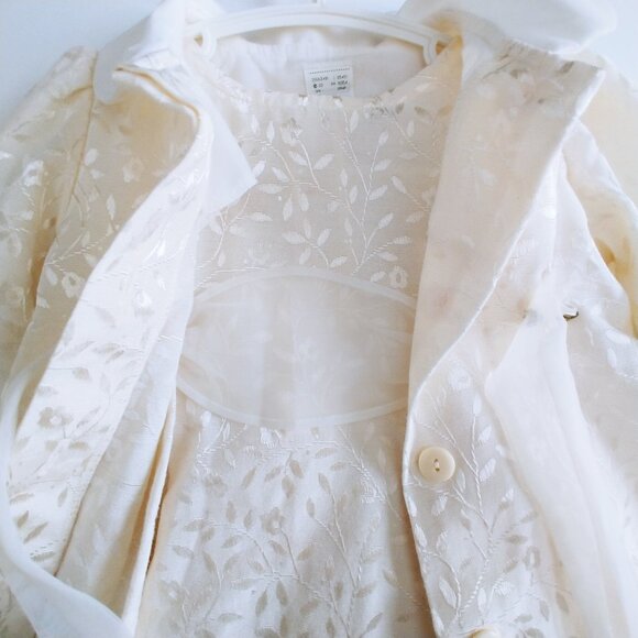 2-Piece Coat and Matching Floral Dress Set size 18 Months - Picture 4 of 15